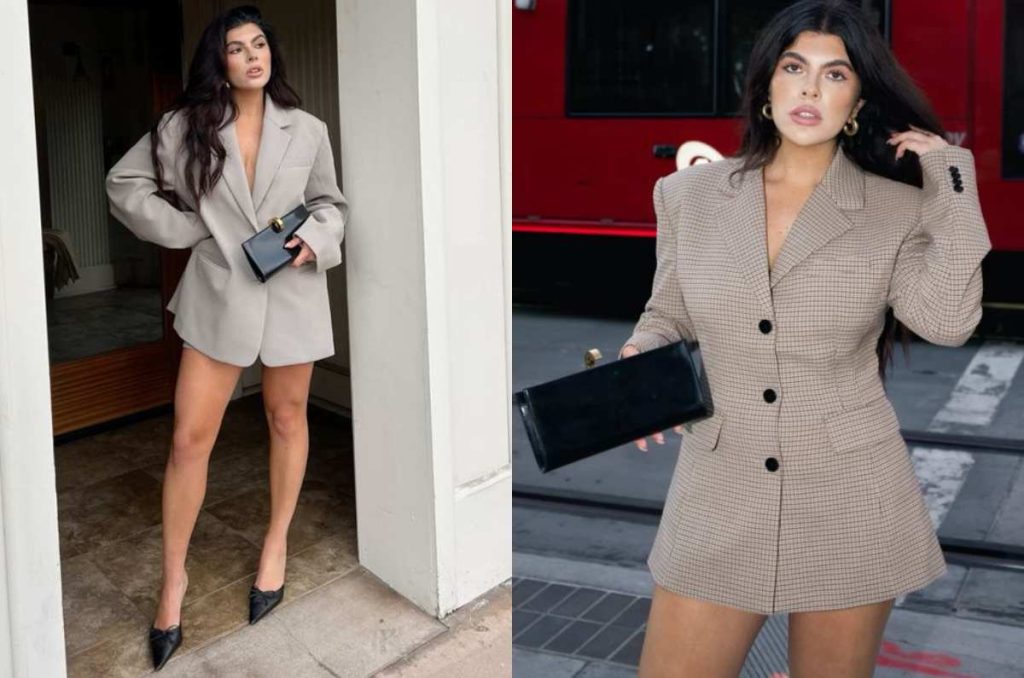 Outfits con blazer XXL: Cómo combinar tus prendas para lucir arreglada en la oficina 3