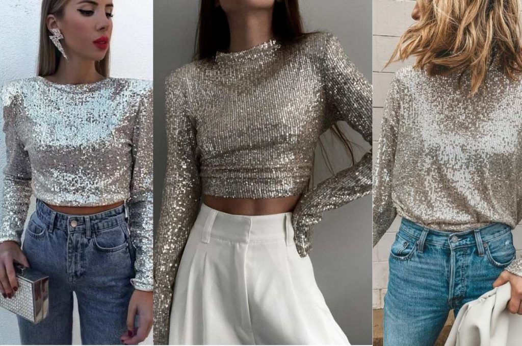 outfits con lentejuelas