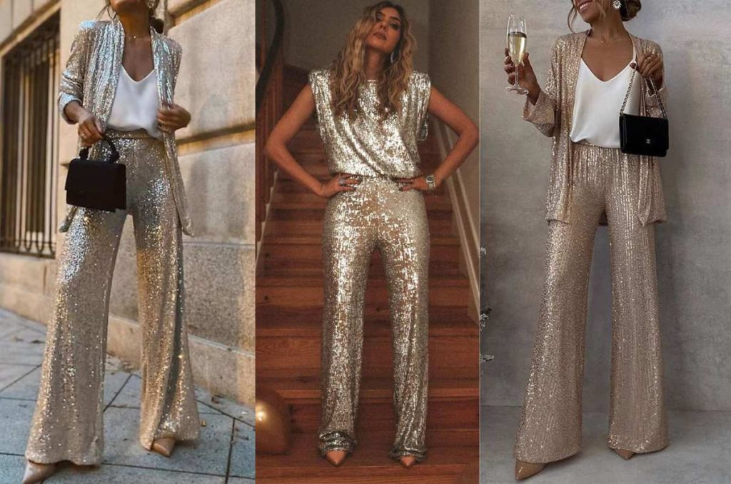 outfits con lentejuelas