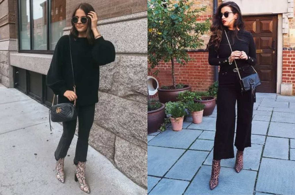 Outfits con zapatos animal print ideales para lucir moderna y arreglada en la oficina 0