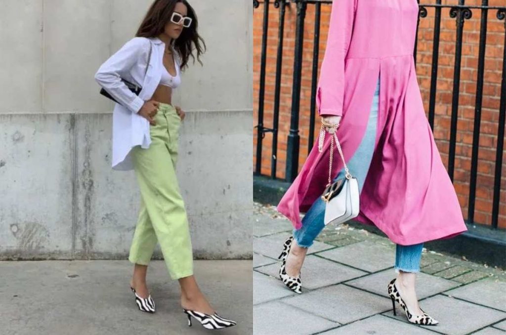 Outfits con zapatos animal print ideales para lucir moderna y arreglada en la oficina 3