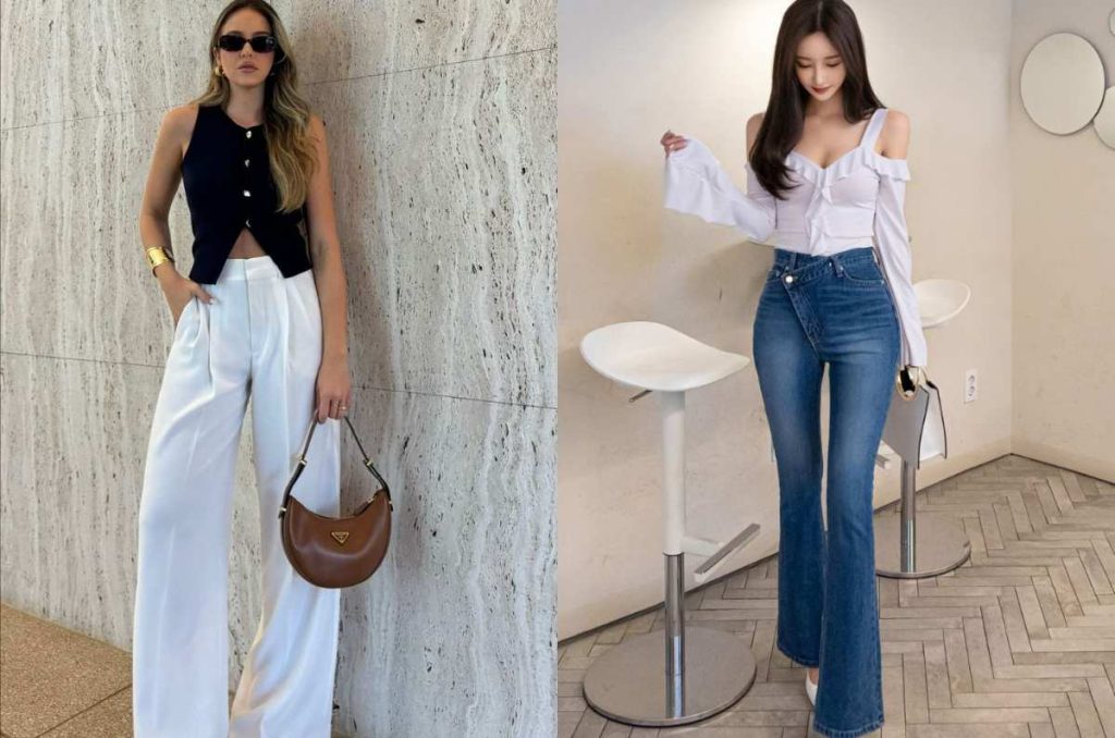 Pantalones anchos o skinny jeans