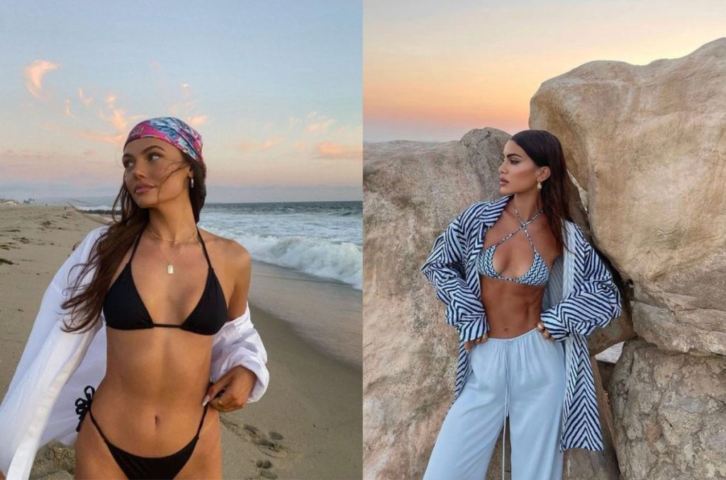 Outfits arreglados con bikini para Semana Santa