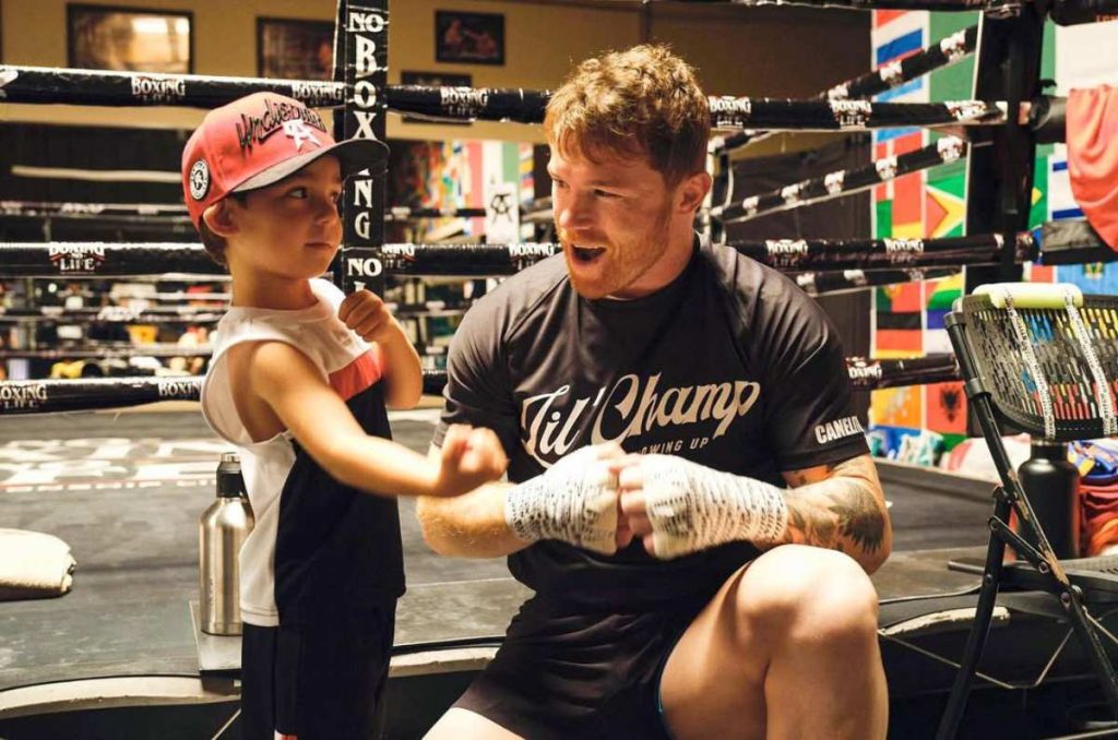 hijos de "Canelo" Álvarez
