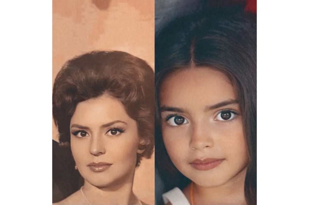 Aitana Derbez y su increíble parecido con su abuela
