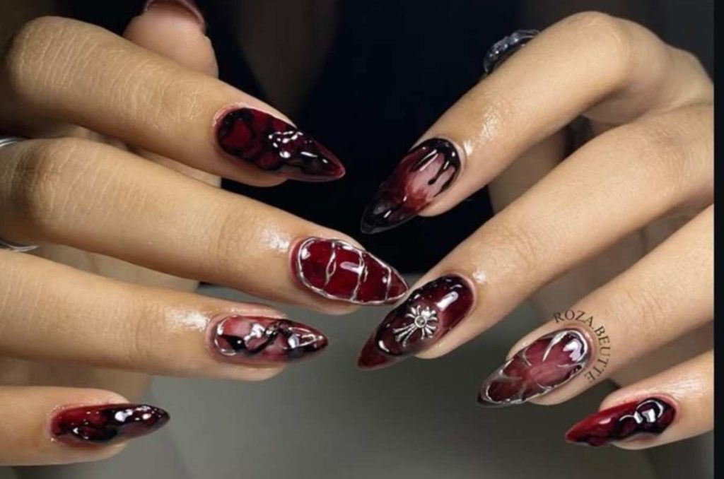 uñas góticas