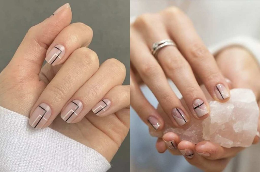 diseños de uñas mini