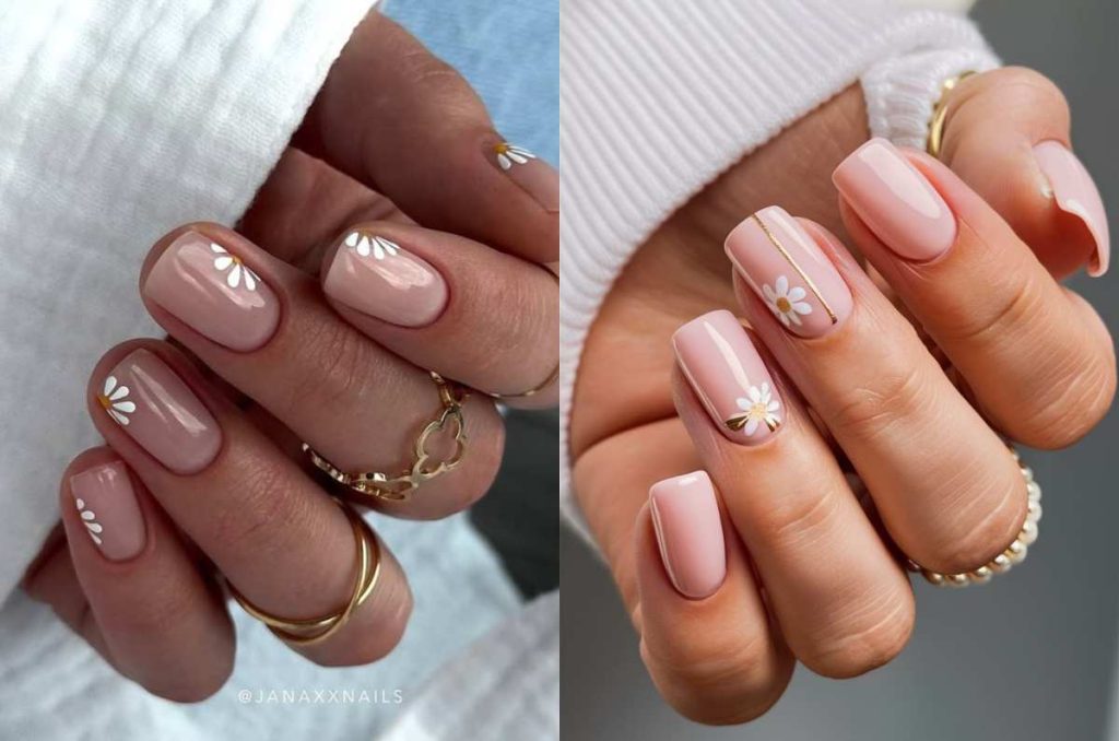 6 diseños de uñas mini que pueden llevar madre e hija 4