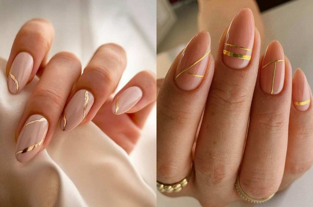 diseños de uñas nude