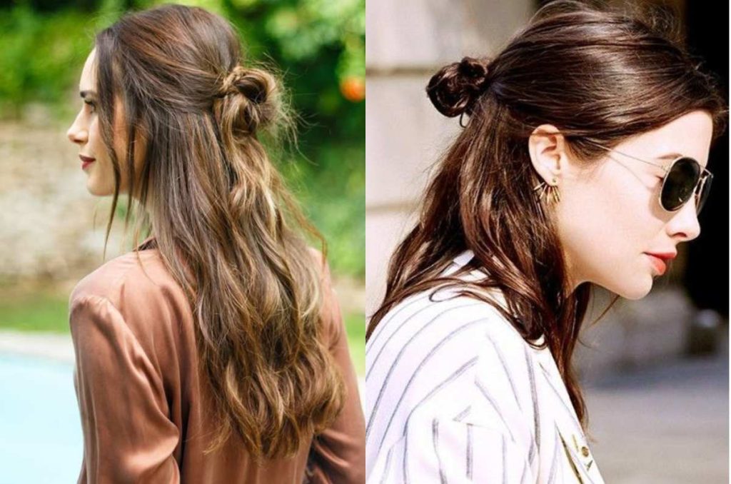 5 ideas de peinados con cabello recogido para mamás que no tienen tiempo en las mañanas 2