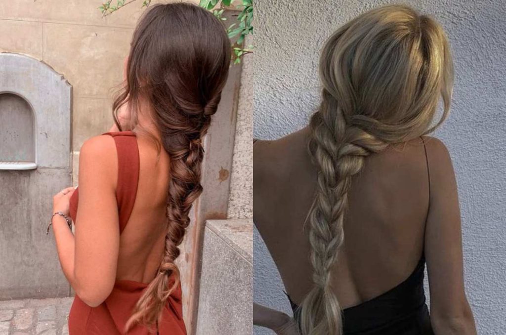 peinados con cabello recogido