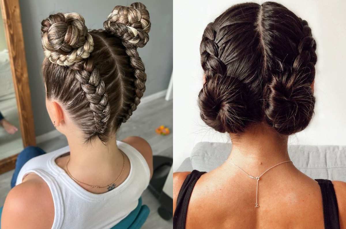 belleza-peinados-con-space-buns-para-cabello-largo-3