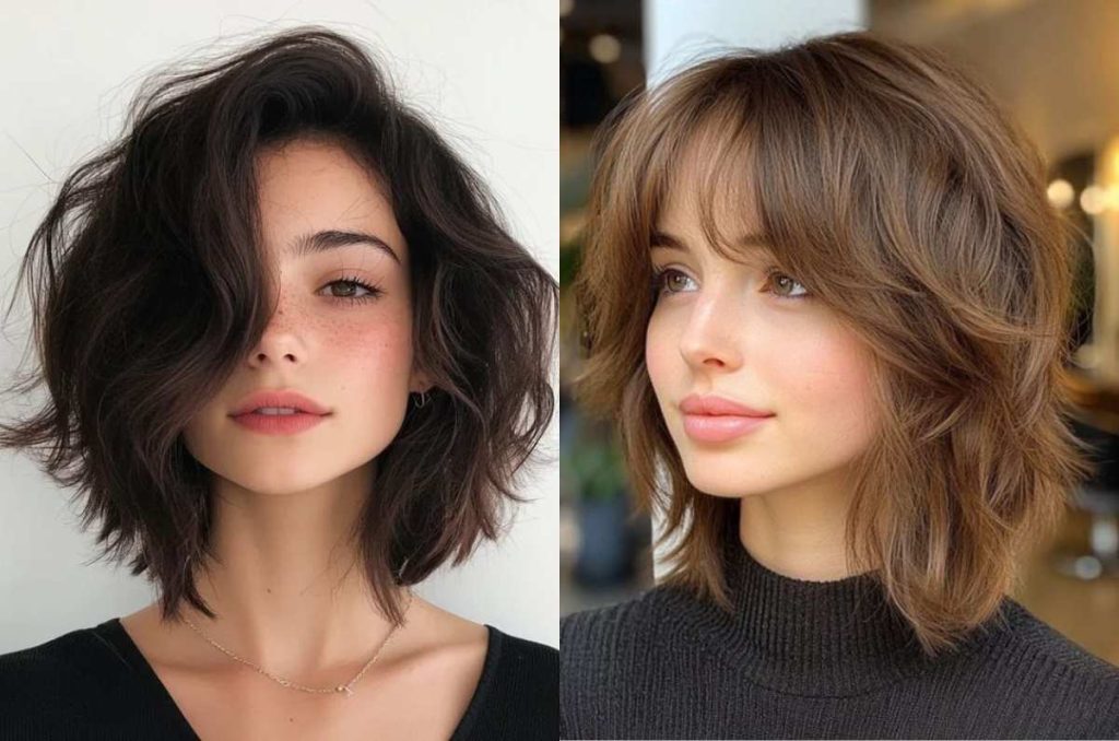 cortes de cabello para rostro diamante