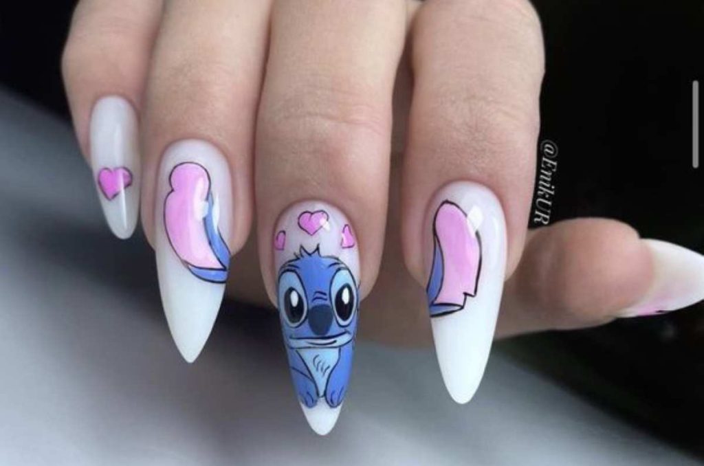 uñas de stitch