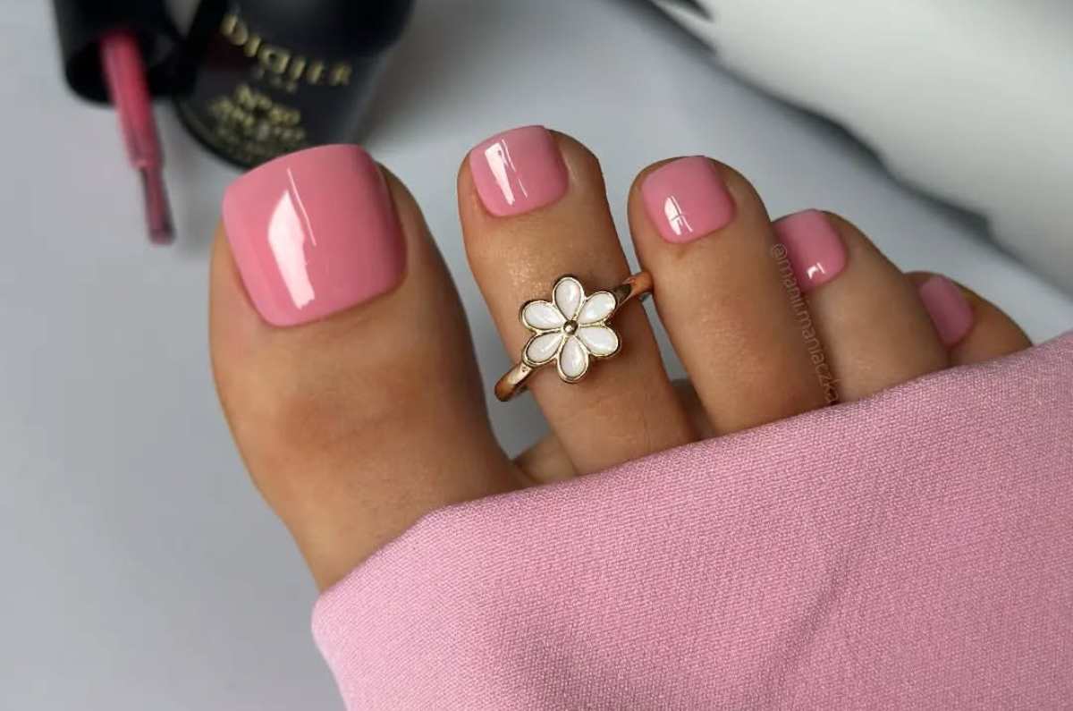 Pedicure rosa: los tonos más lindos para lucir pies elegantes