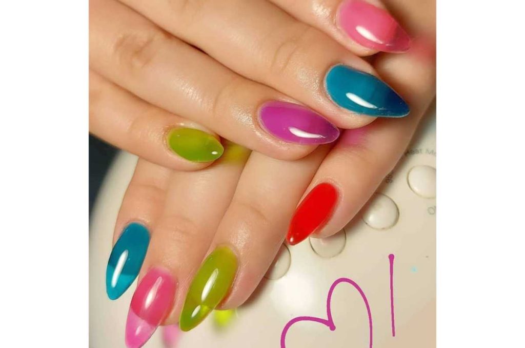 Uñas jalea tendencia verano
