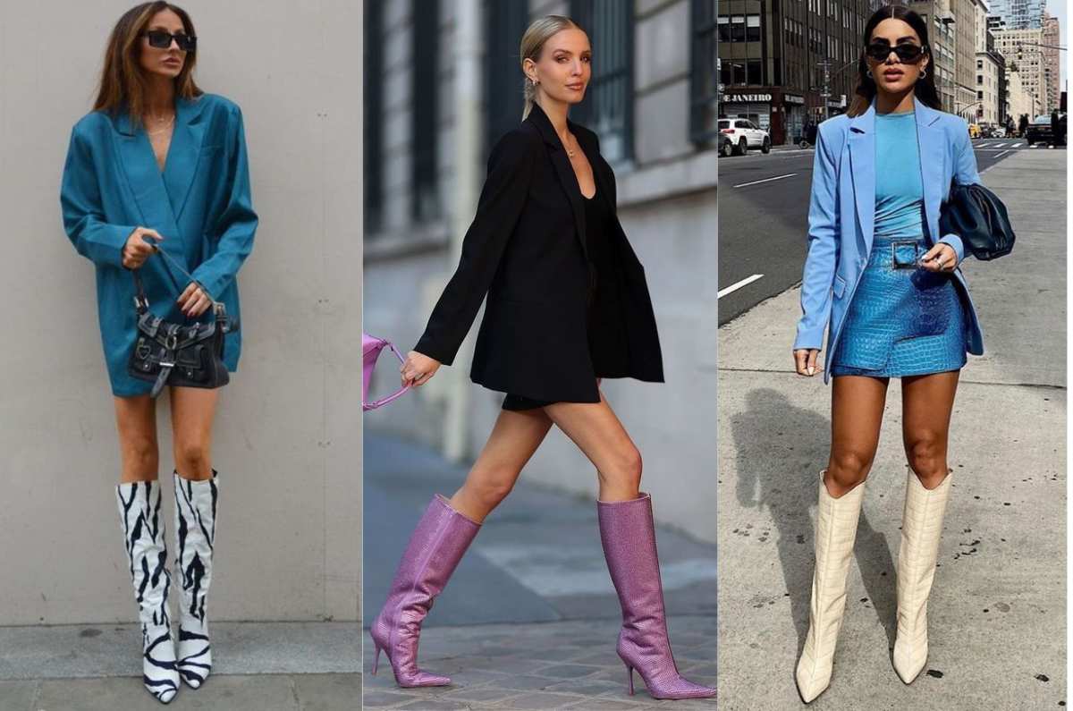 Cómo combinar botas de color para lucir chic en verano sin morir de calor