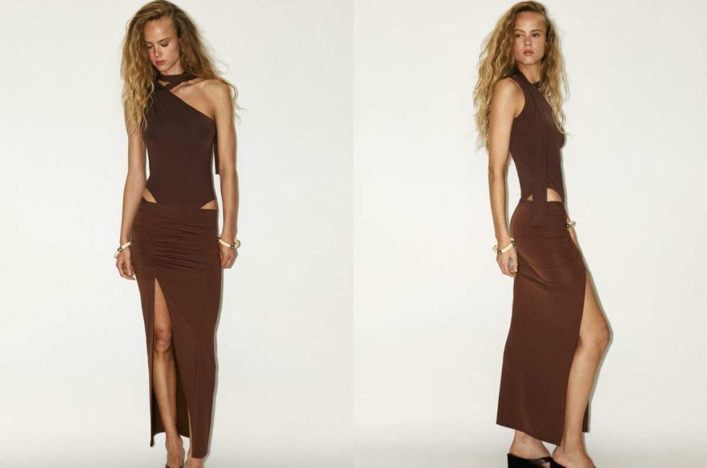 Faldas largas de Zara