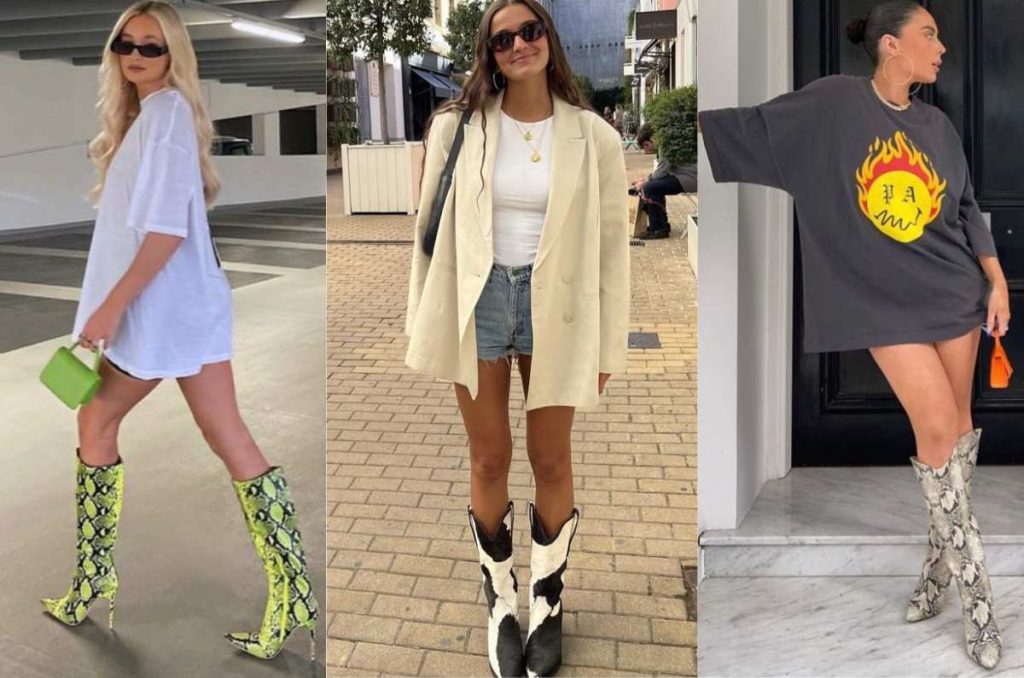 6 formas de combinar botas largas en días de calor 5