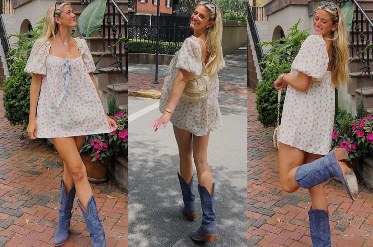 6 formas de combinar botas largas en días de calor