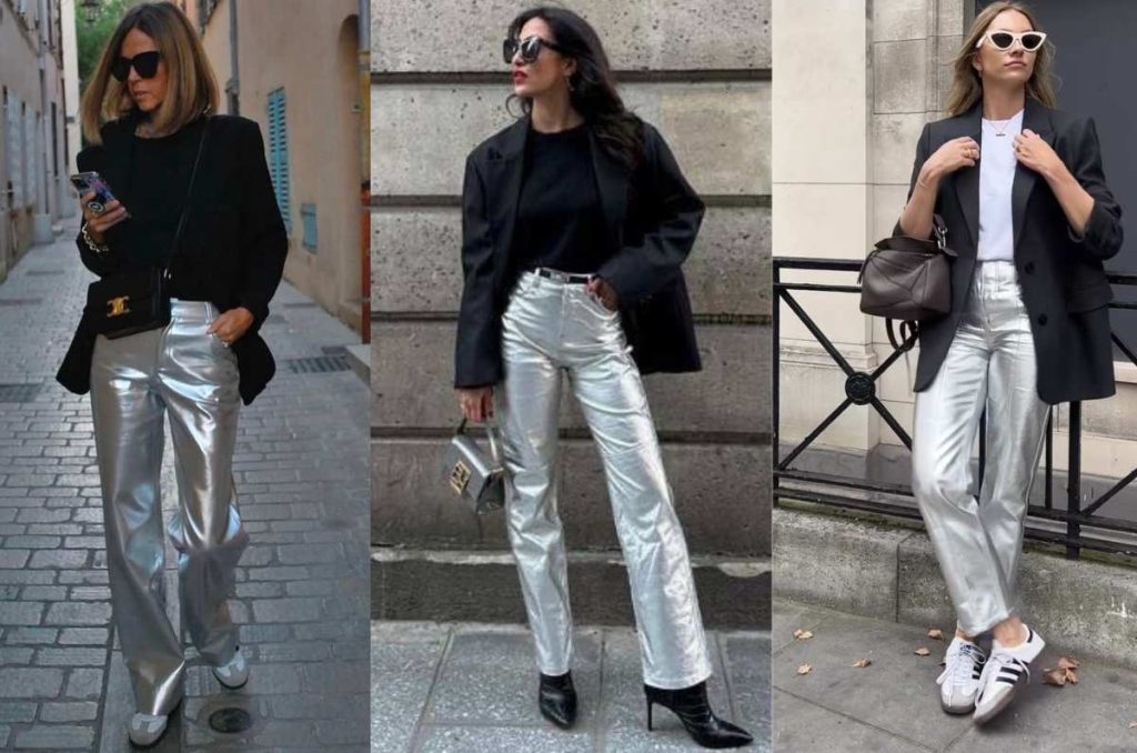 5 outfits con pantalón gris que te harán ver como una lady boss 4