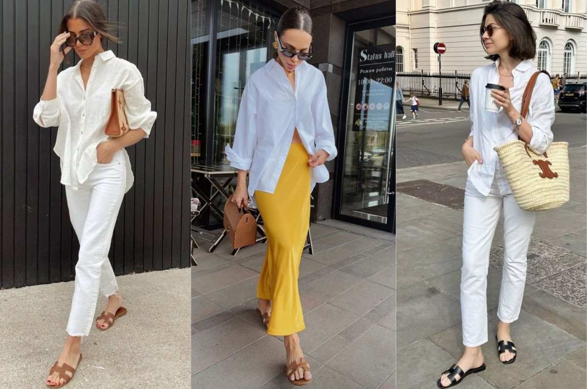 6 outfits con sandalias bajas para verte arreglada en la oficina