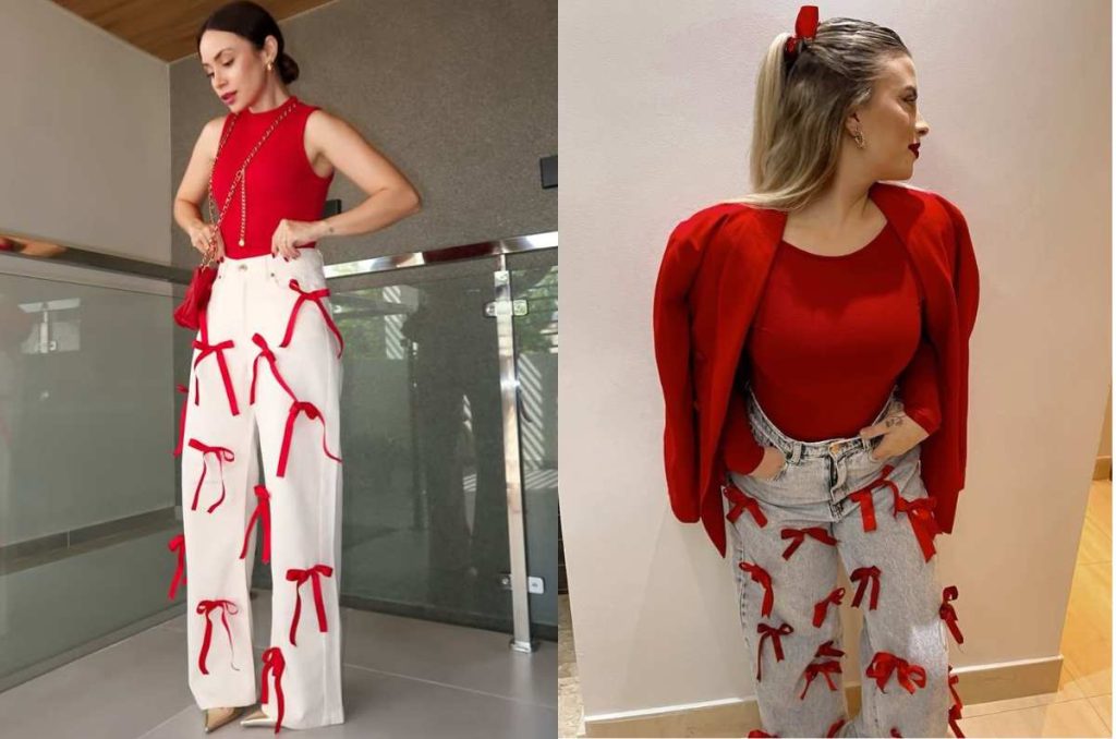 pantalones con diseño