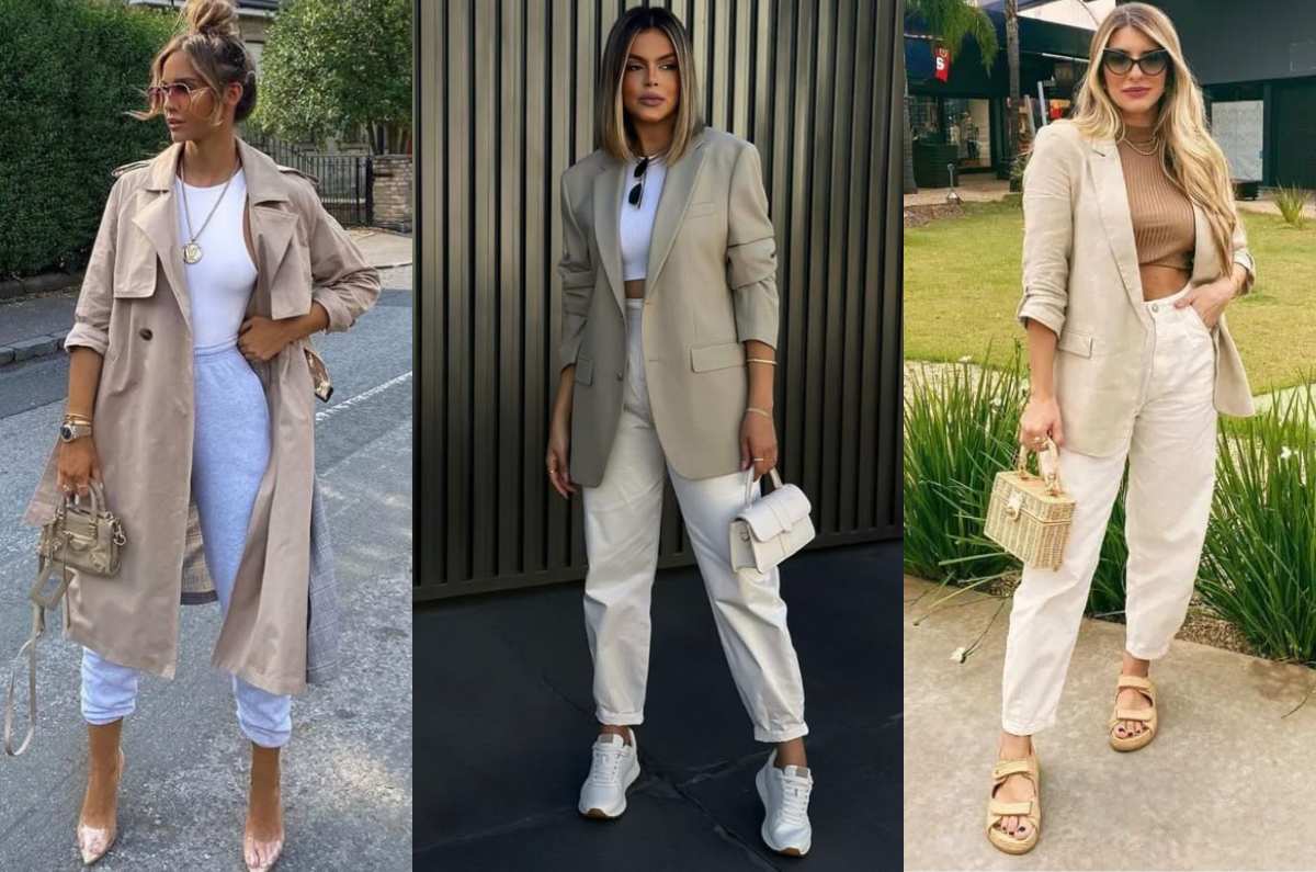 6 outfits nude para ir a desayunar el Día de las Madres y lucir elegante
