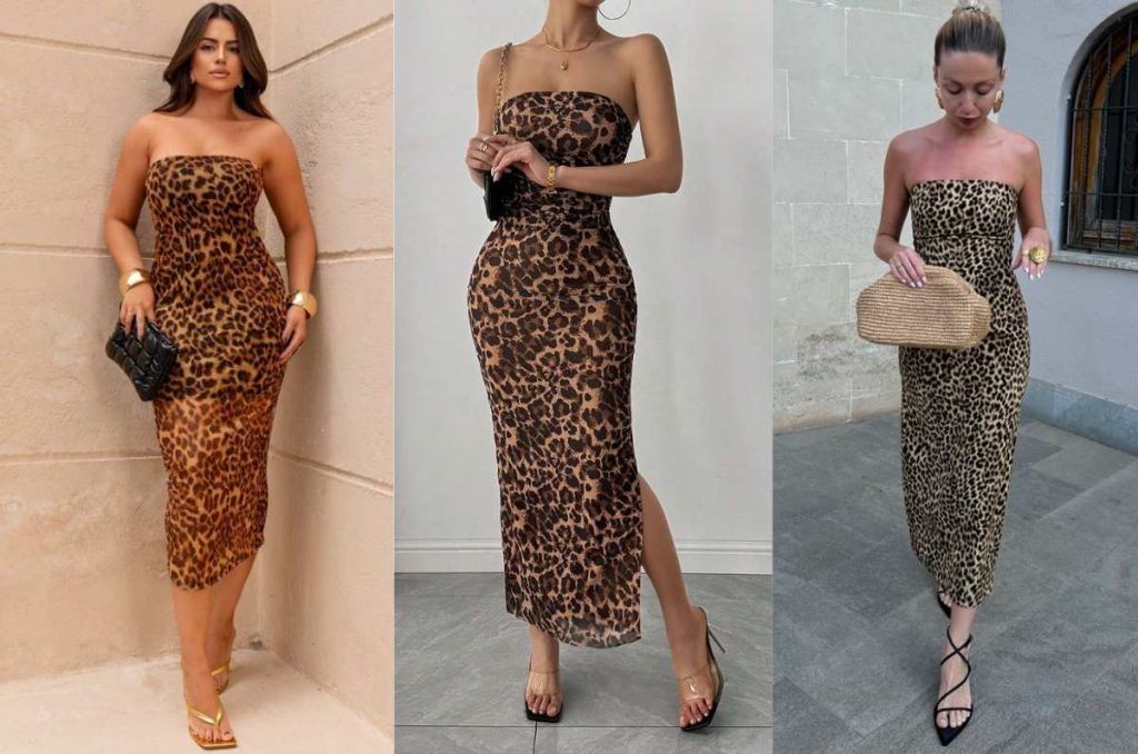 vestidos largos strapless