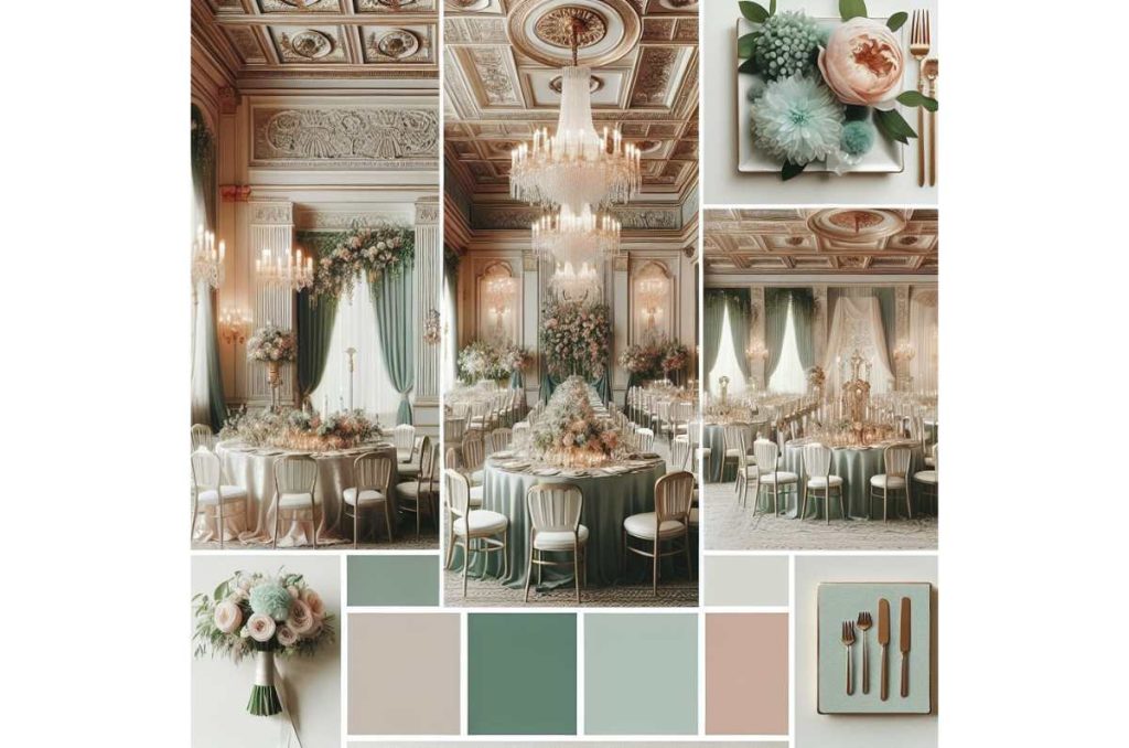 Mood boar de boda verano
