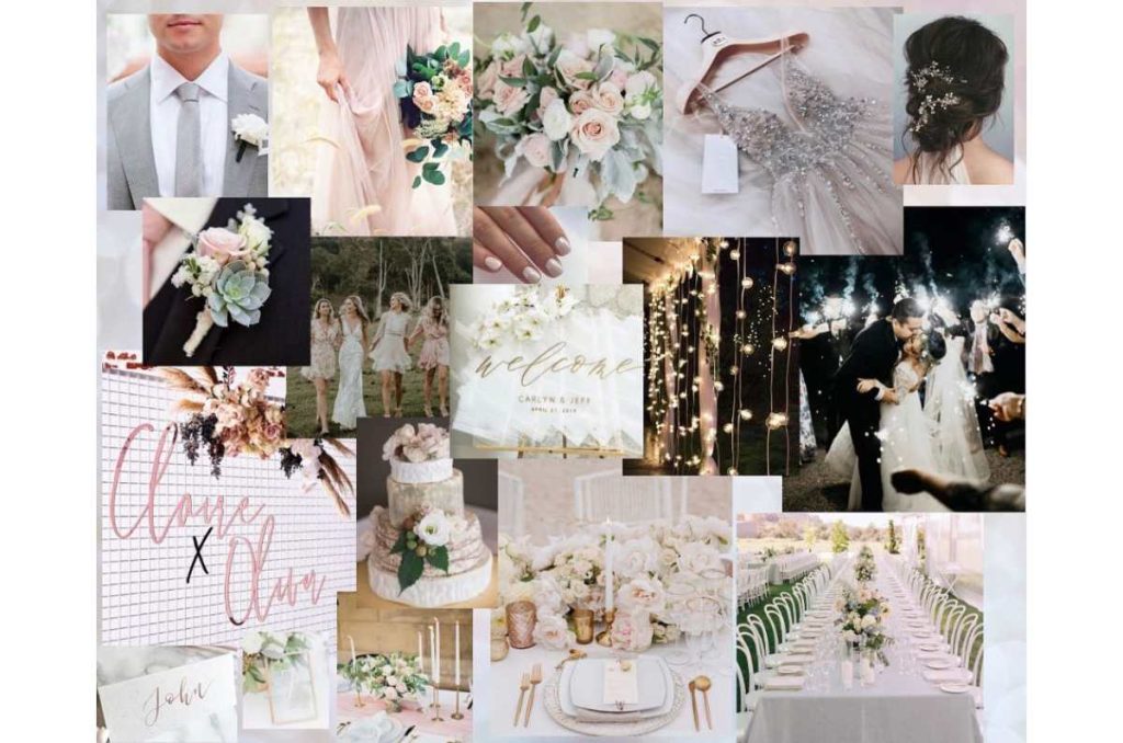 Mood board de boda como se hace