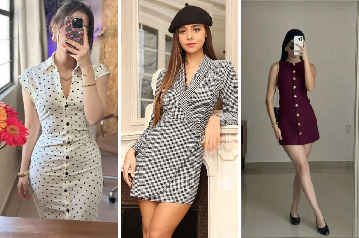 7 outfits con vestido corto que puedes usar en el trabajo
