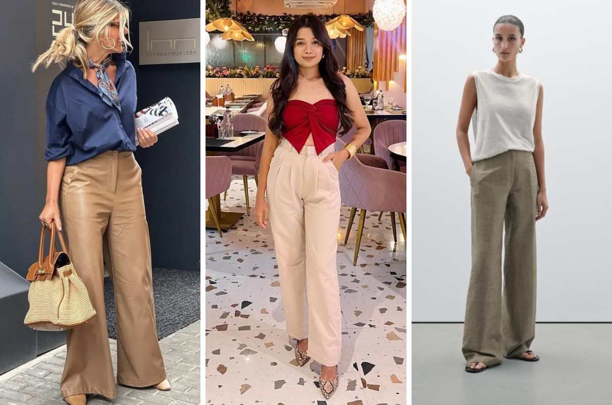 10 colores que combinan a la perfección con pantalones beige