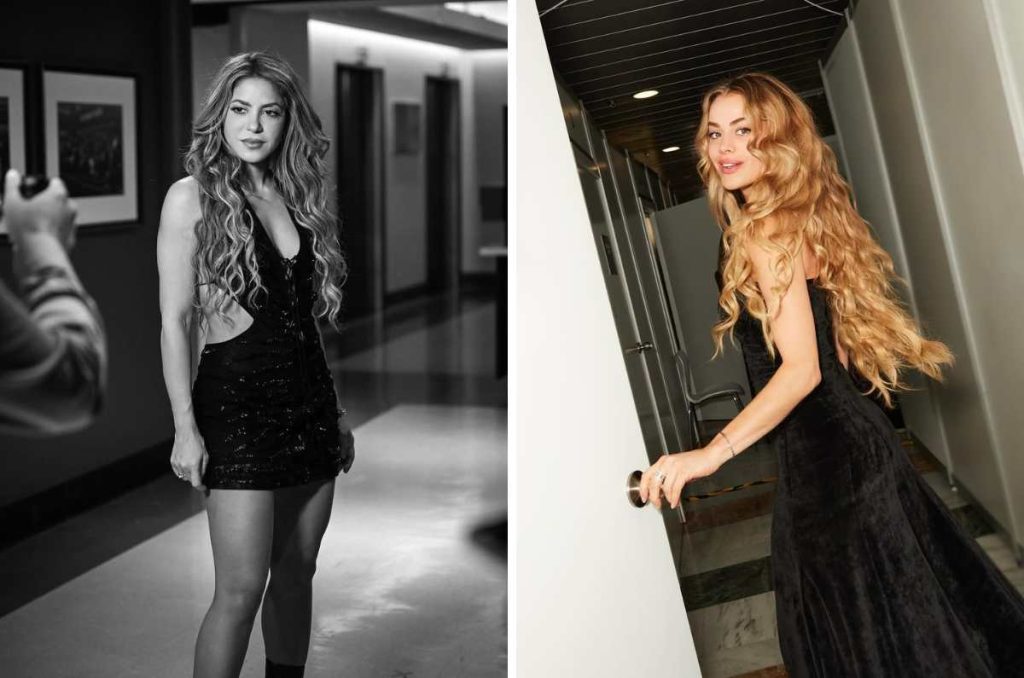Candela Marquez y Shakira parecido