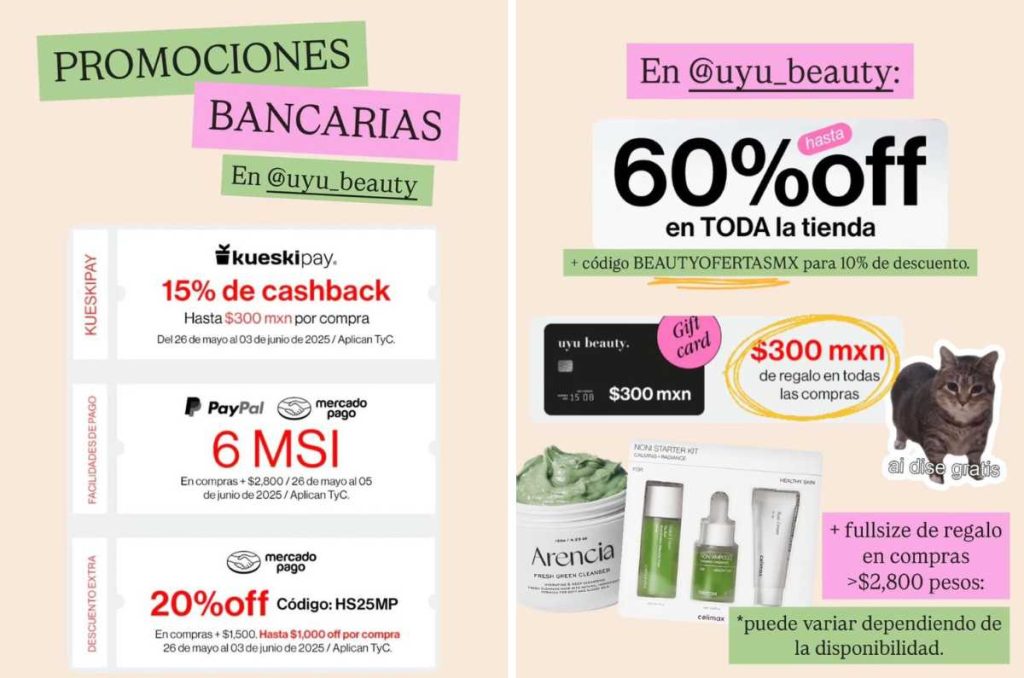 Uyu Beauty descuentos Hot Sale
