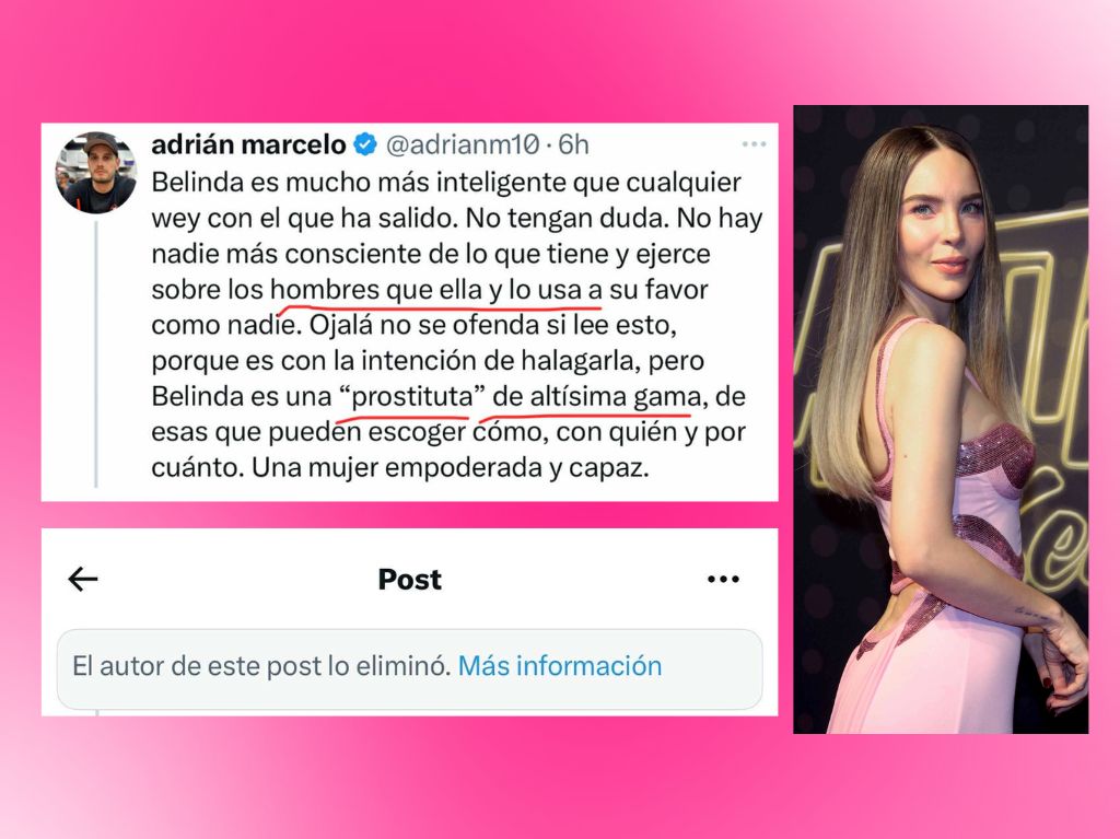 Adrián Marcelo vs Belinda: Esto fue lo que dijo sobre la cantante 0