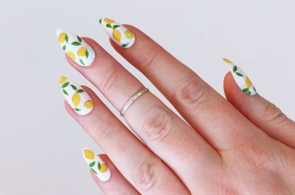 uñas frutales