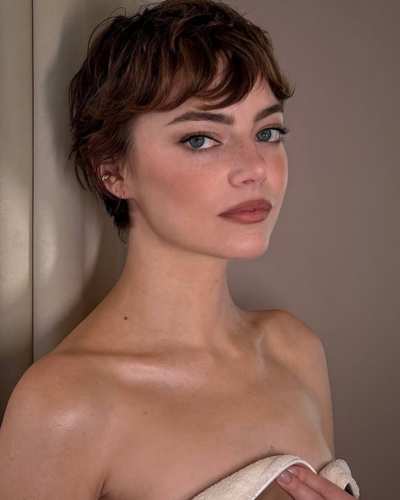 Emma Stone corte pixie