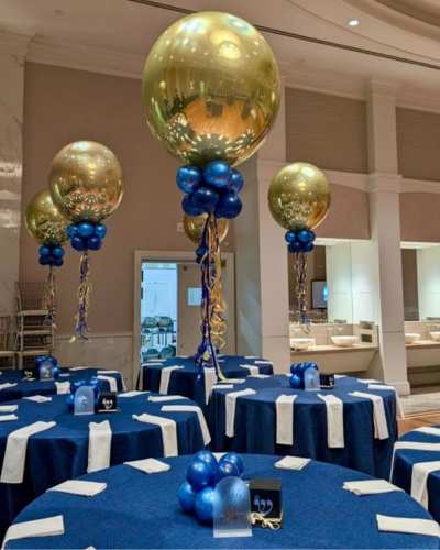 decoración para graduación