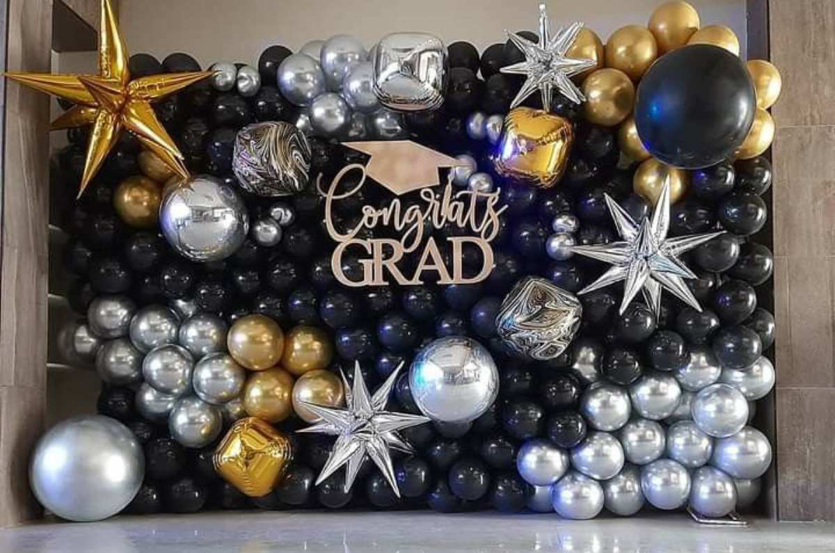Decoración para graduación con globos: 5 ideas creativas para celebrar a lo grande