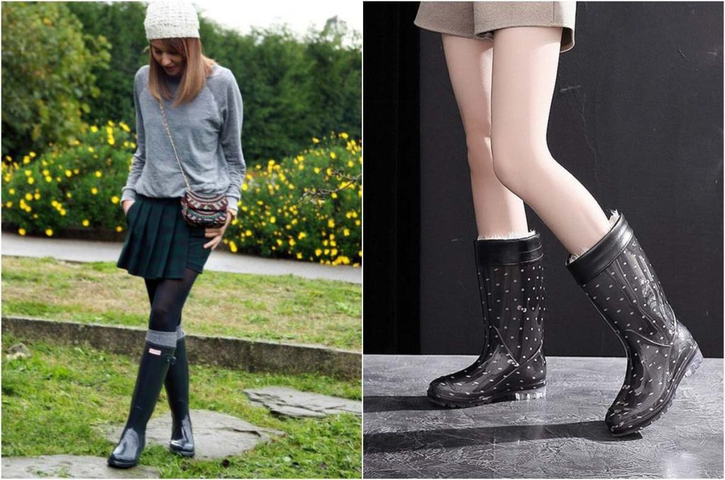 minifalda-con-botas-de-lluvia-1