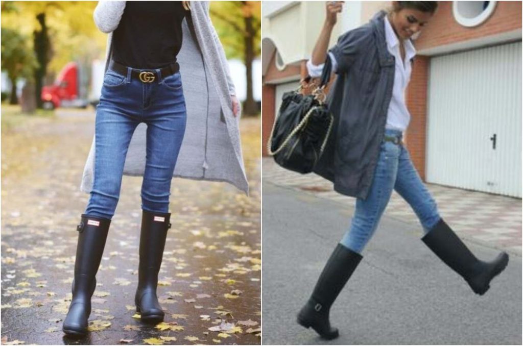 minifalda-con-botas-de-lluvia-2
