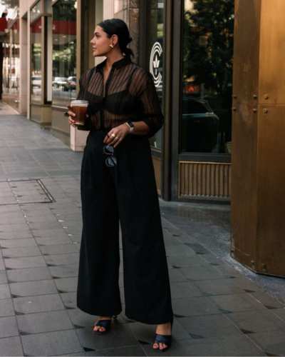 blusas elegantes otoño invierno 2025