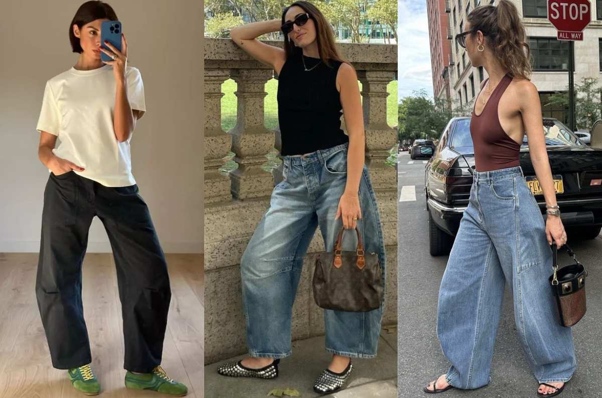 Jeans barrel: 5 ideas de outfits básicos para lucir arreglada en el trabajo
