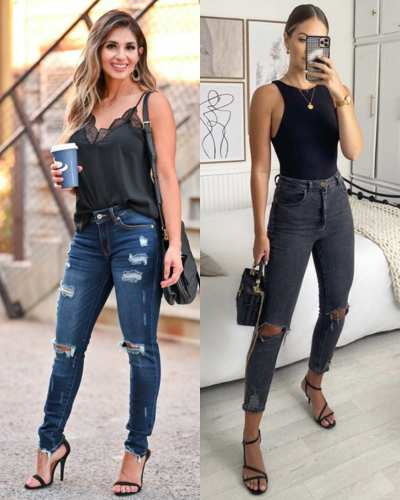 jeans rotos