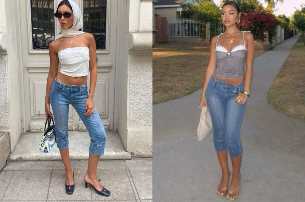 jeans capri