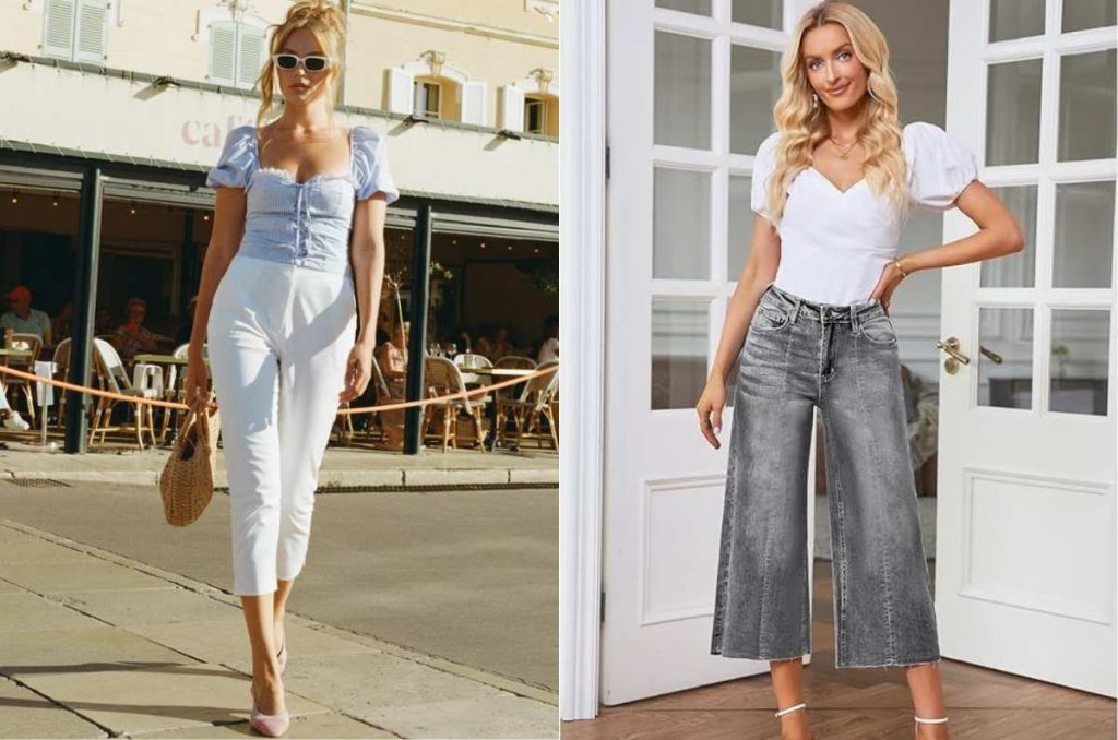 jeans capri