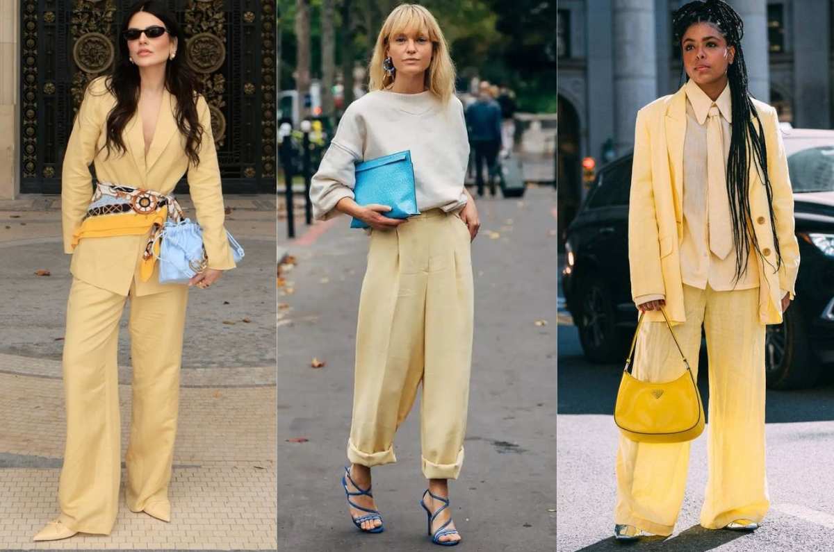 Pantalones amarillo mantequilla: la prenda de tono suave que te hará ver elegante y sofisticada durante los días de lluvia