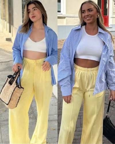 outfits butter yellow