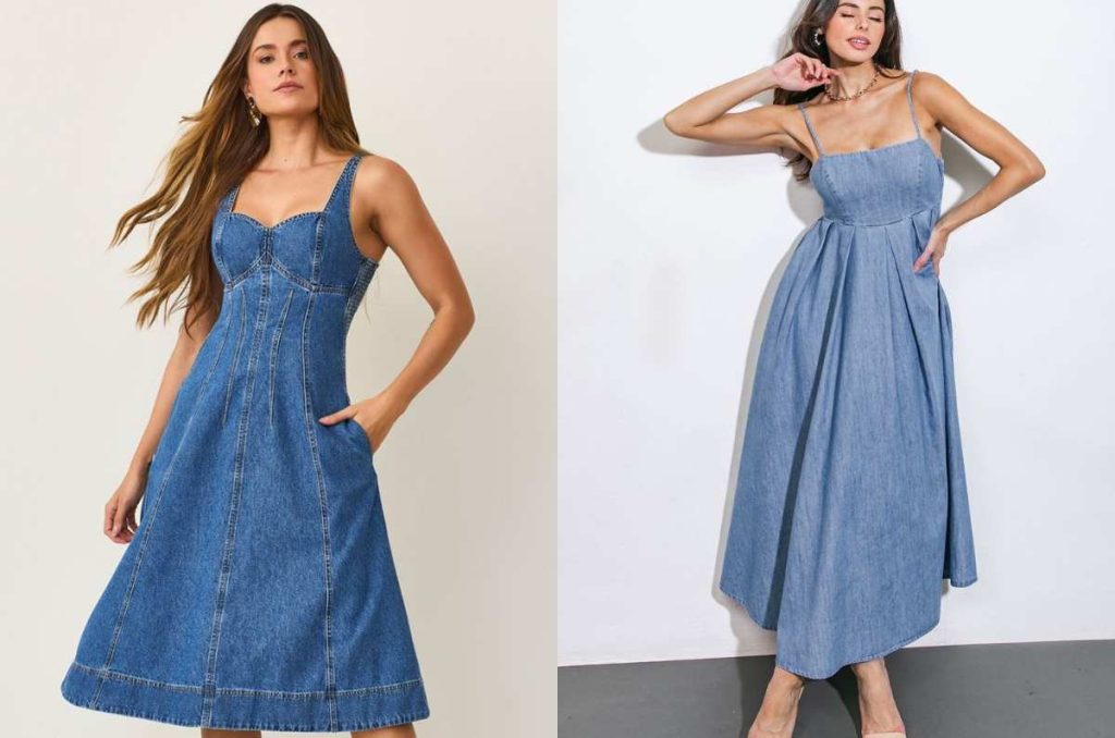 vestidos de mezclilla